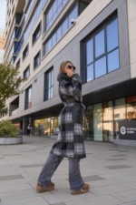 Зимнее пальто Mila Nova ПВ-362 серый — изображение 3