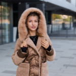 Зимняя куртка Mila Nova К-308  кап кемел