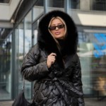 Зимняя куртка Mila Nova  К-328 кап черный