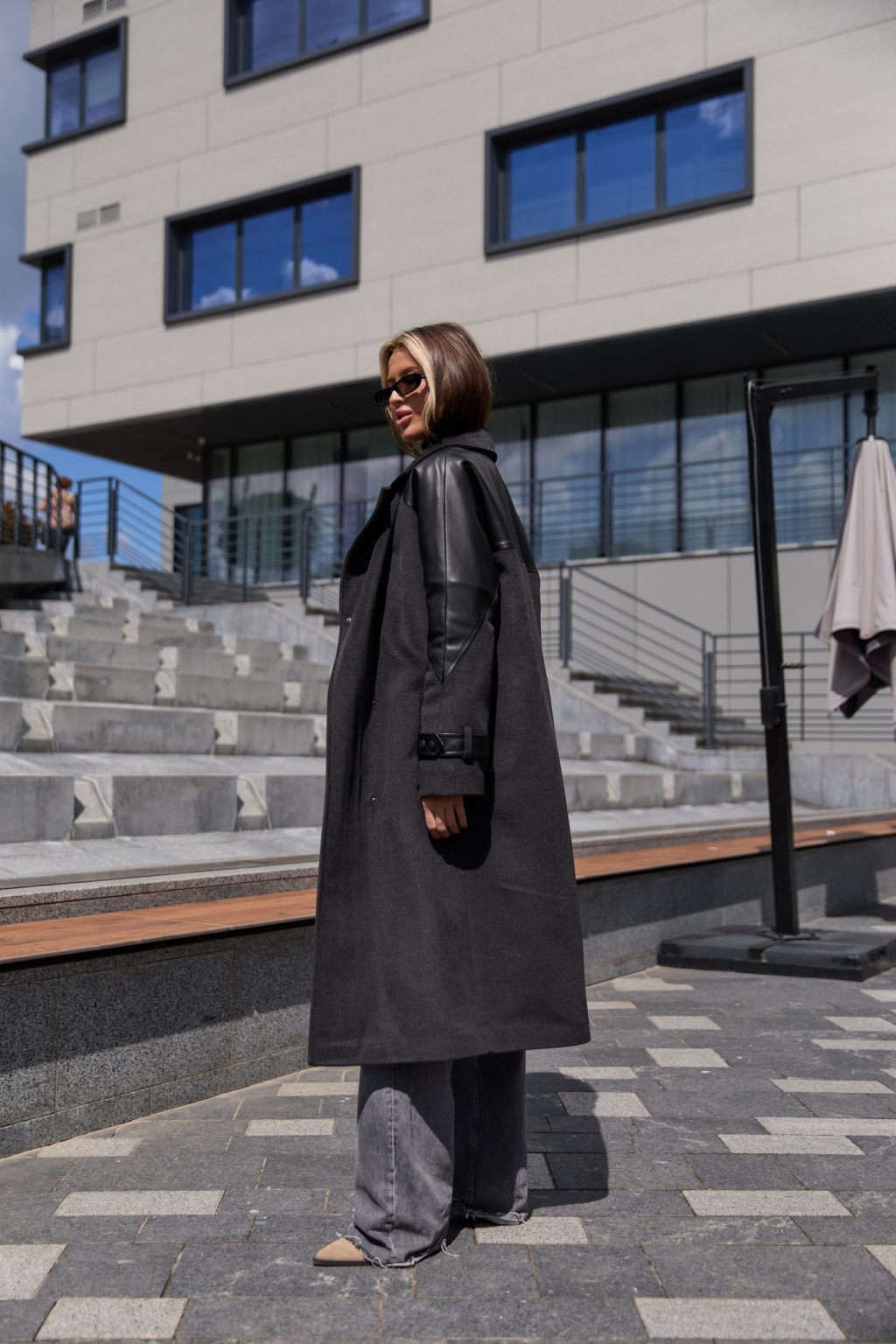 Зимнее пальто Mila Nova ПВ-348 графит — изображение 6