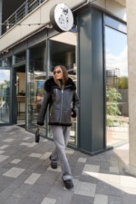 Зимняя дубленка MilaNova Д-224  черный — изображение 4