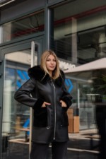 Зимняя Дубленка MilaNova Д-236  черный