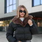 Зимняя куртка Mila Nova К-348 черный