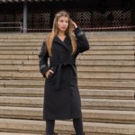 Зимнее пальто Mila Nova ПВ-348 черный+ут