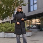 Зимнее пальто Mila Nova ПВ-357 черный