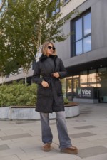 Зимнее пальто Mila Nova ПВ-357 черный