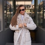 Зимнее пальто Mila Nova ПВ-357 серый