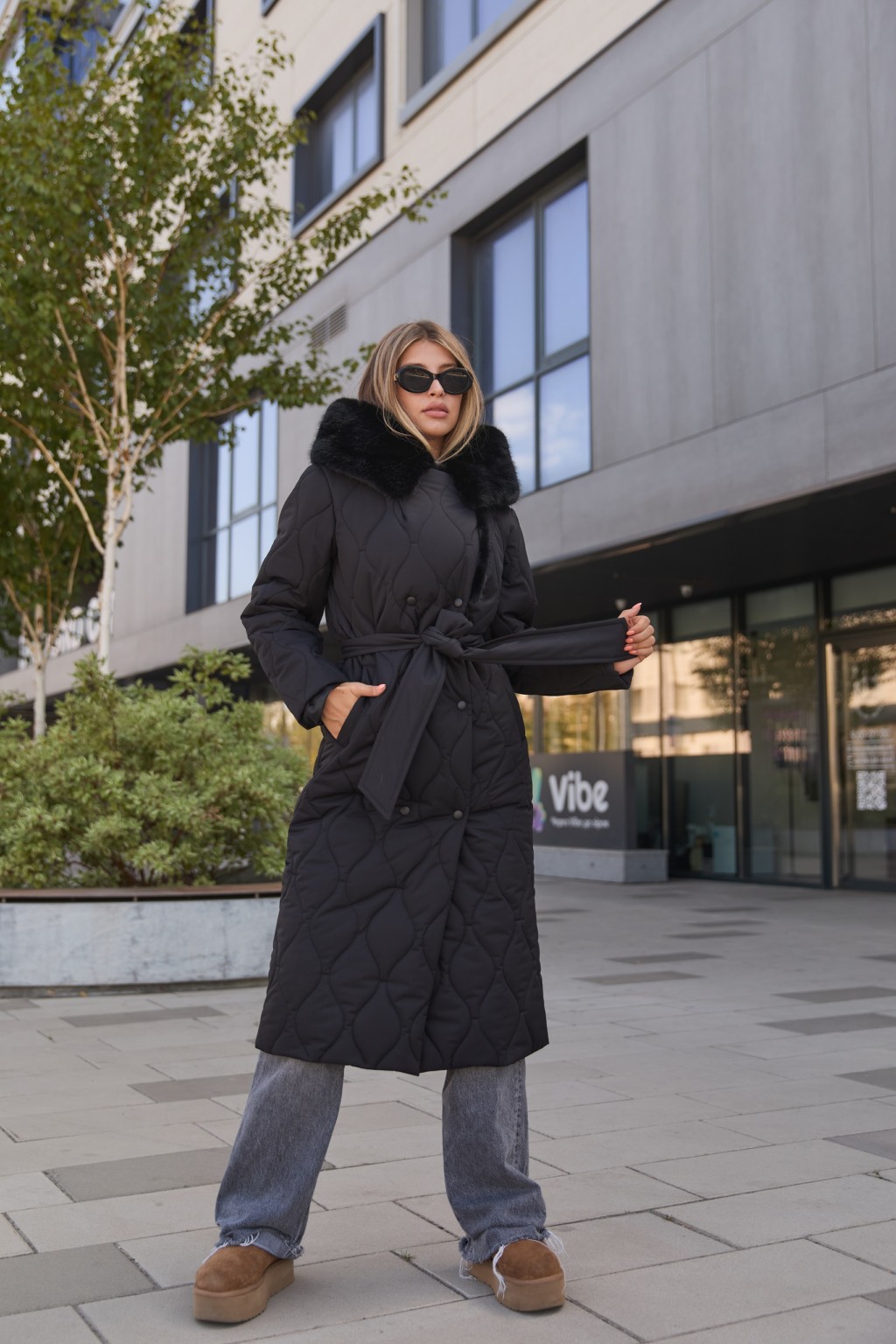 Зимнее пальто Mila Nova ПВ-358 черный — изображение 2