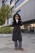 Зимнее пальто Mila Nova ПВ-358 черный