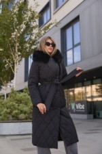 Зимнее пальто Mila Nova ПВ-358 черный — изображение 5