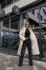 Демисезонное пальто MilaNova ПВ-359 молоко — изображение 3