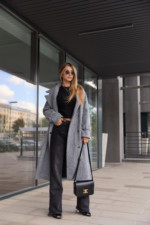 Демисезонное пальто MilaNova  ПВ-359 серый — изображение 2