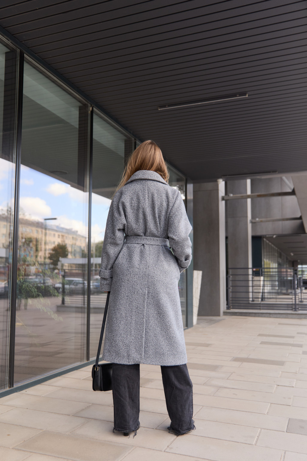 Демисезонное пальто MilaNova  ПВ-359 серый — изображение 3