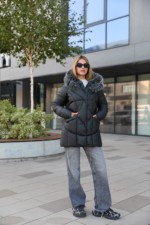 Зимняя куртка Mila Nova  К-329 черный