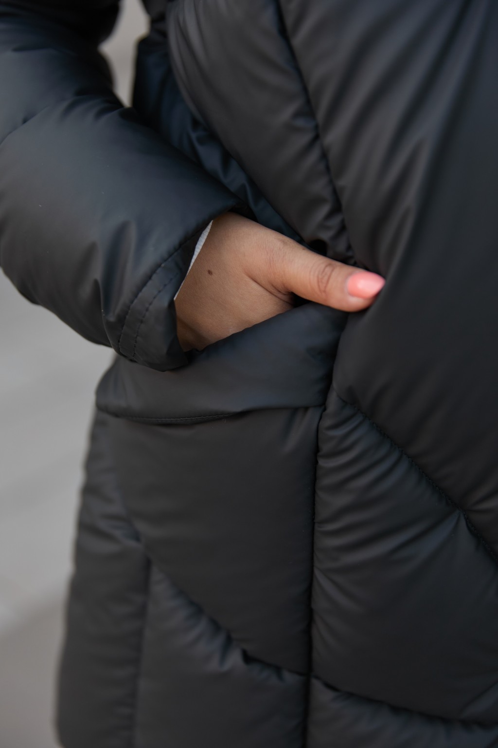 Зимняя куртка Mila Nova  К-329 черный — изображение 5