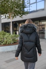 Зимняя куртка Mila Nova  К-329 черный — изображение 7