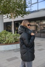 Зимняя куртка Mila Nova  К-329 черный — изображение 3