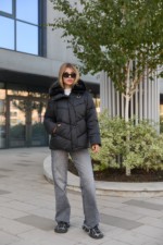 Зимняя куртка Mila Nova К-350 черный