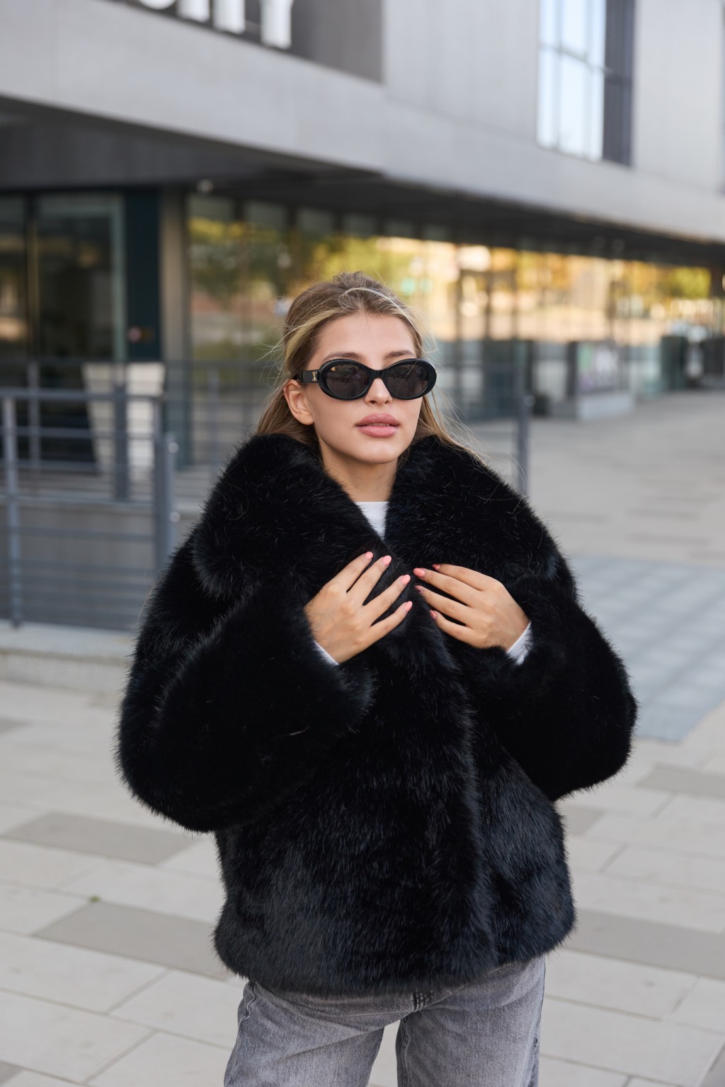 пв-344черн (3) Зимняя шуба Mila Nova ПВ-344черный — изображение 1