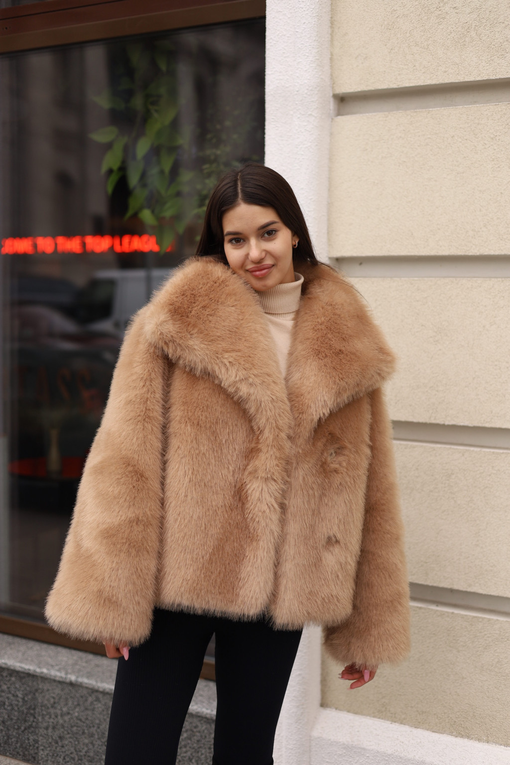Зимняя шуба Mila Nova ПВ-344кемел — изображение 3