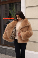 Зимняя шуба Mila Nova ПВ-344кемел — изображение 5