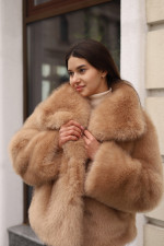 Зимняя шуба Mila Nova ПВ-344кемел — изображение 6