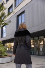 Зимнее пальто Mila Nova ПВ-360 черный — изображение 8