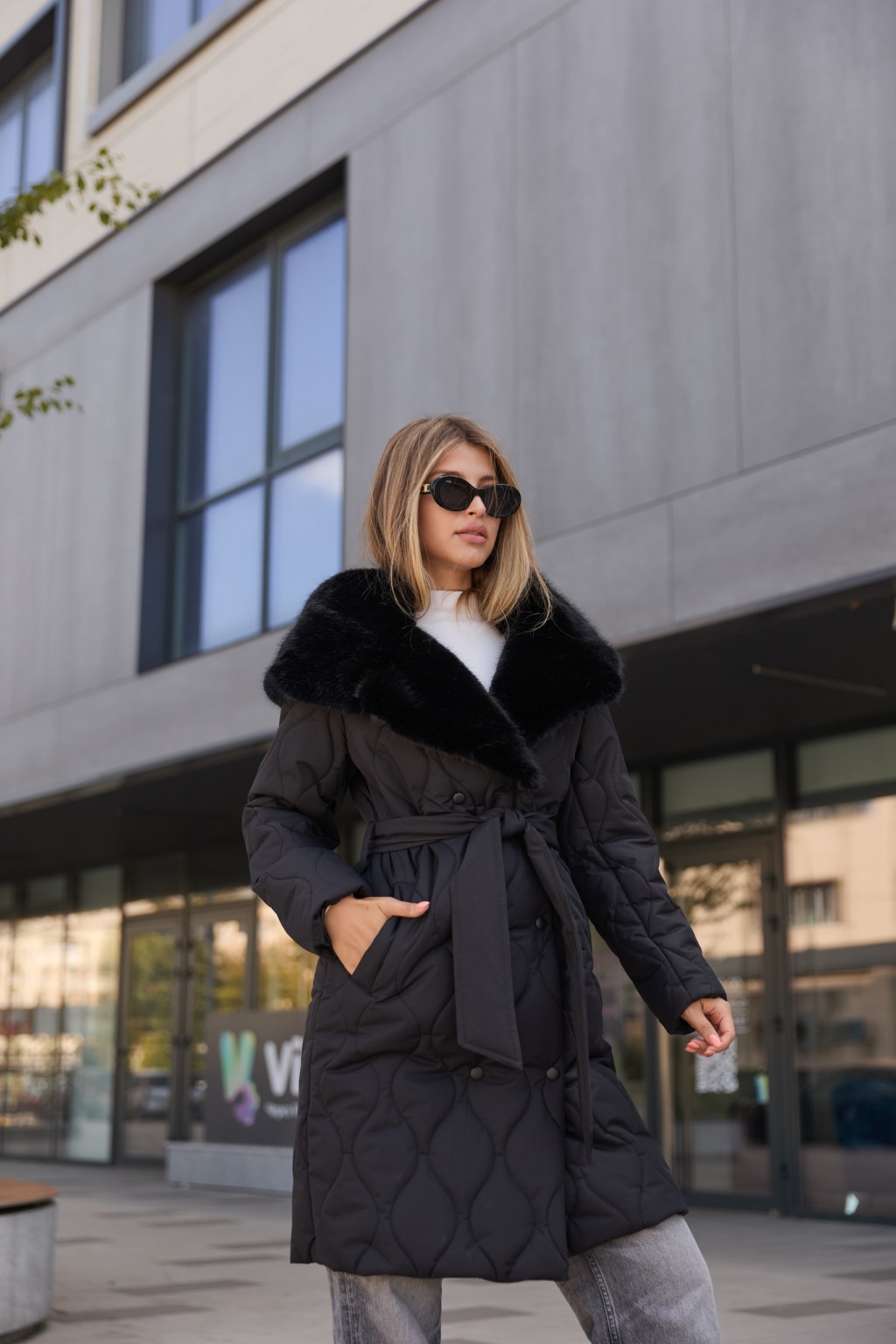 Зимнее пальто Mila Nova ПВ-360 черный — изображение 4