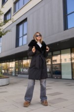 Зимнее пальто Mila Nova ПВ-360 черный — изображение 5