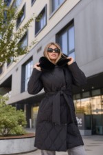 Зимнее пальто Mila Nova ПВ-360 черный — изображение 2