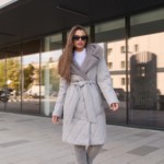 Зимнее пальто Mila Nova ПВ-360 серый