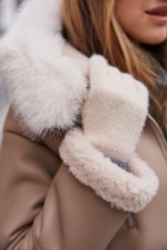 Зимняя дубленка MilaNova  капучино — изображение 6