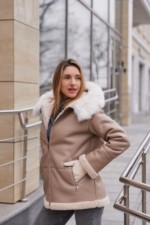 Зимняя дубленка MilaNova  капучино — изображение 2