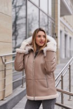 Зимняя дубленка MilaNova  капучино — изображение 10