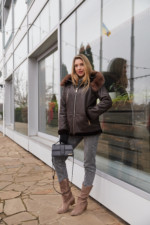 Зимняя дубленка MilaNova Д-224 шоколадный — изображение 5