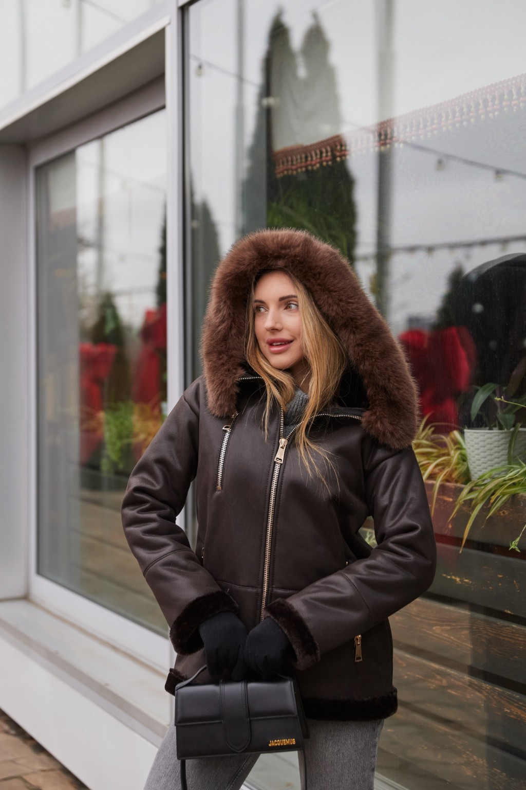 Зимняя дубленка MilaNova Д-224 шоколадный — изображение 6