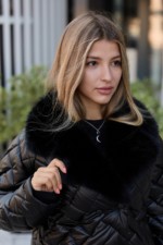 Зимняя куртка Mila Nova К-328 черный — изображение 6