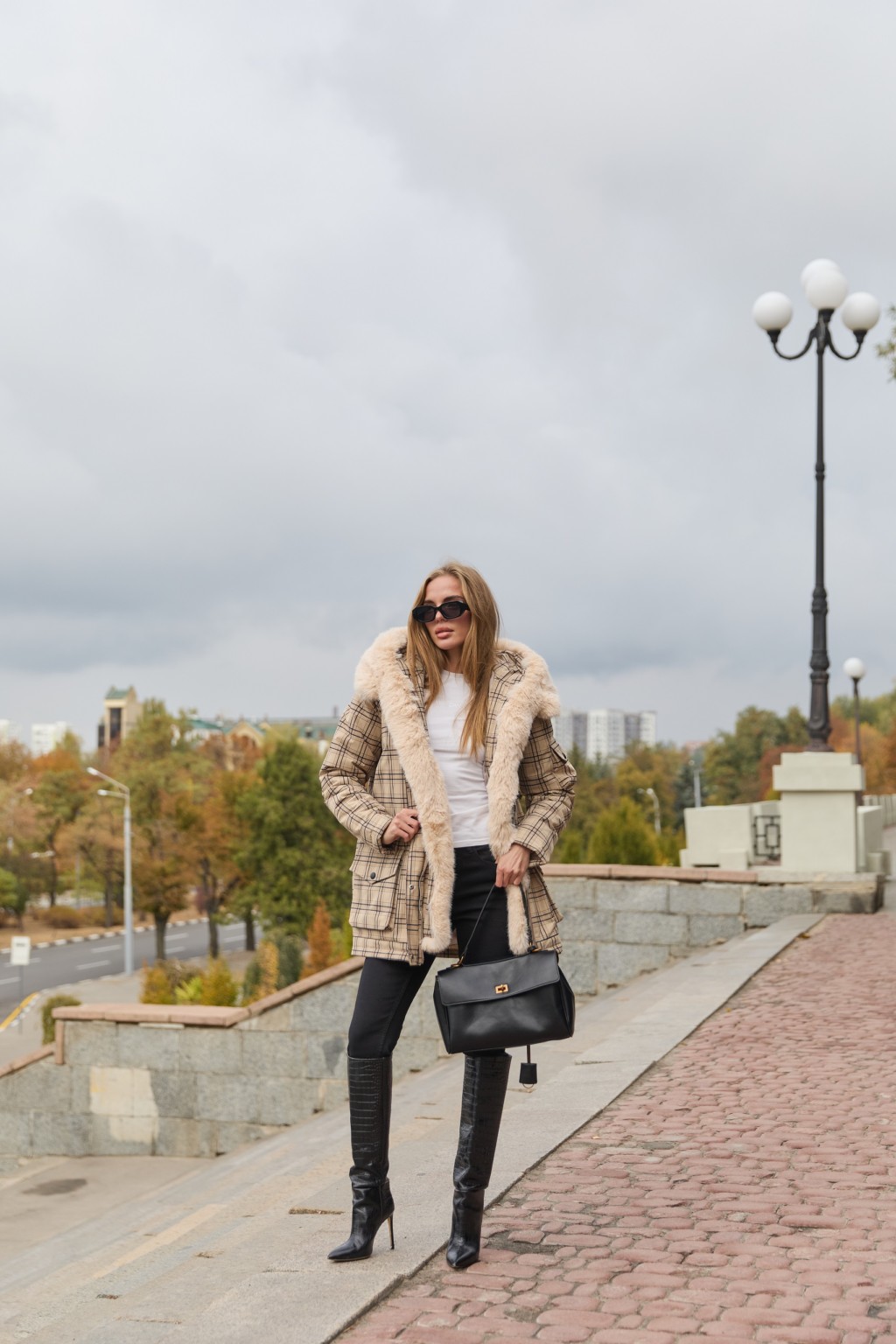 Зимняя куртка-парка К-342 бежевый — изображение 6