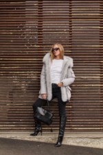 Зимняя куртка-парка К-342 серый — изображение 2