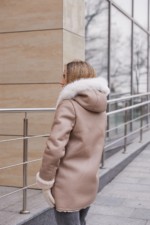 Зимняя Дубленка MilaNova Д-236  капучино — изображение 7