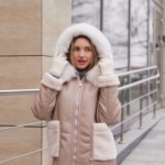 Зимняя Дубленка MilaNova Д-236  капучино