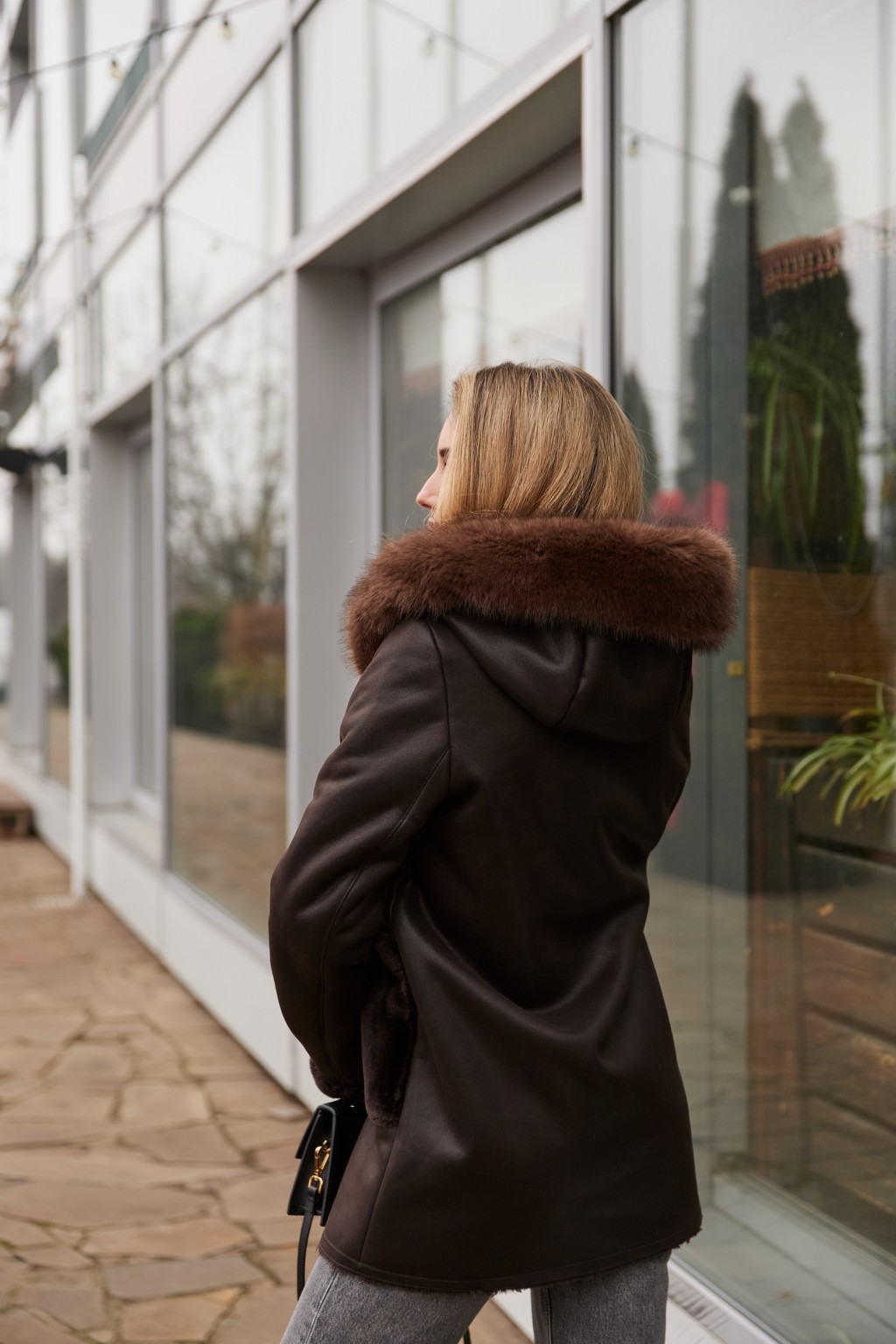 Зимняя Дубленка MilaNova Д-236  шоколадный — изображение 10