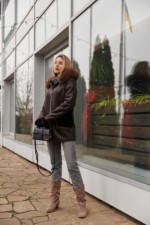 Зимняя Дубленка MilaNova Д-236  шоколадный — изображение 3