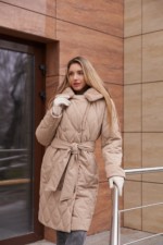Зимнее пальто Mila Nova ПВ-360 кемел — изображение 5