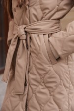 Зимнее пальто Mila Nova ПВ-360 кемел — изображение 6