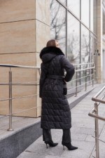 Зимнее пальто ПВ-365 черный — изображение 6