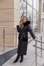 Зимнее пальто ПВ-365 черный — изображение 10