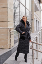 Зимнее пальто ПВ-365 черный — изображение 2