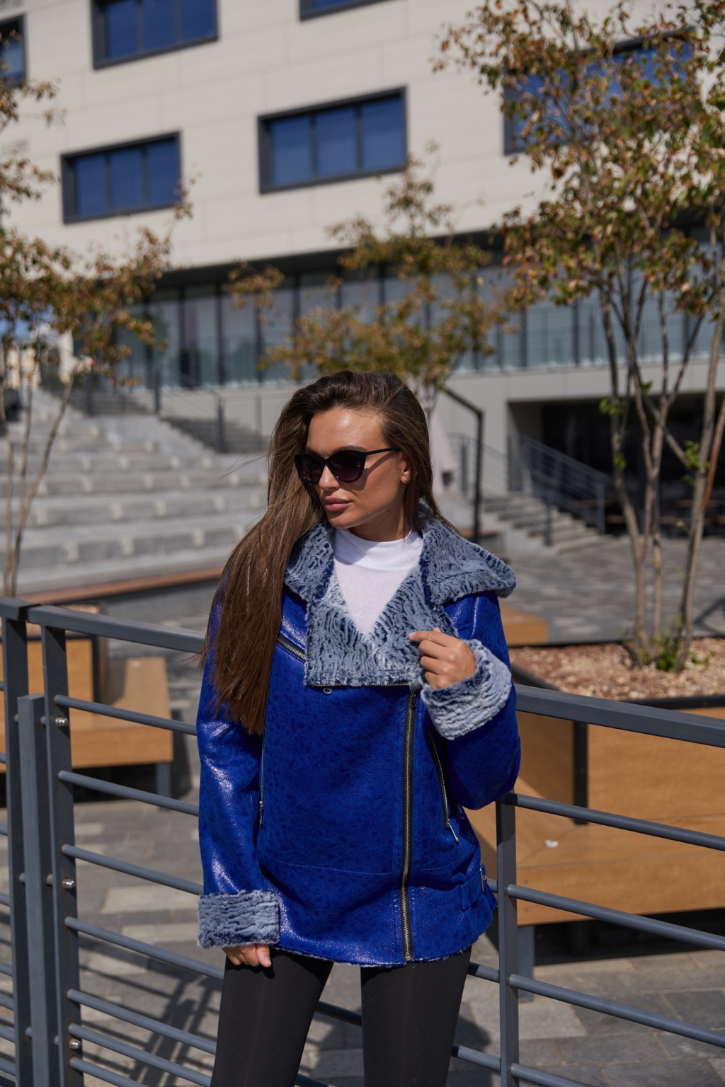 Д-190електрик (6) Зимняя дубленка Mila Nova Д-190 электрик — изображение 1