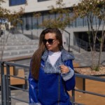 Зимняя дубленка Mila Nova Д-190 электрик